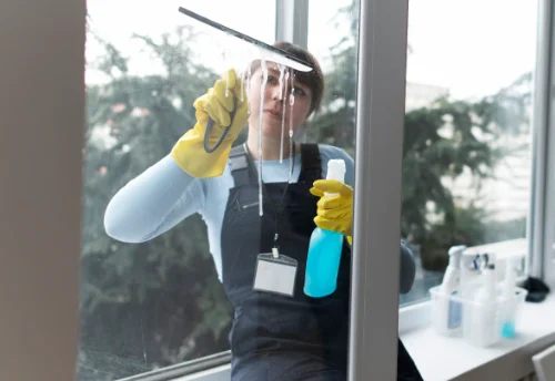 Nettoyage de vitres intérieures et extérieures à Espinasse